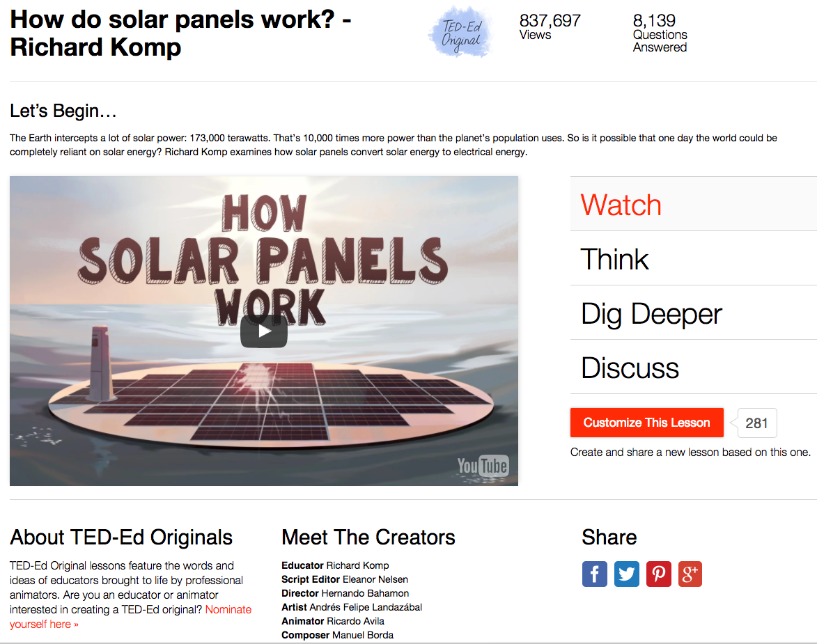 How Do Solar Panels Work? Instructional Video