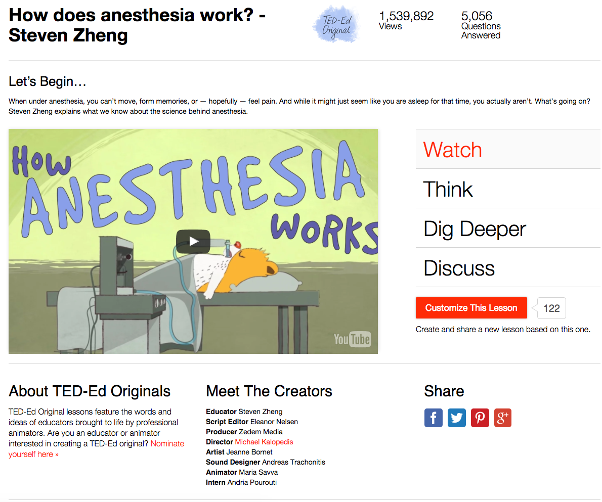 How does anesthesia work? Instructional Video