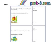 Addition and Subtraction Word Problems Worksheet