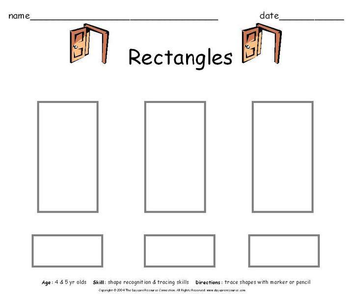 Rectangles Worksheet