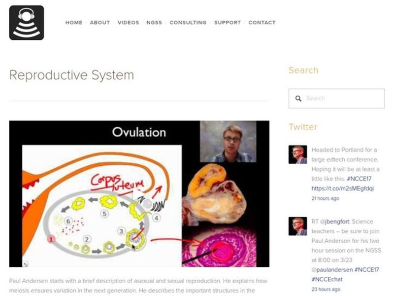 Reproductive System Instructional Video