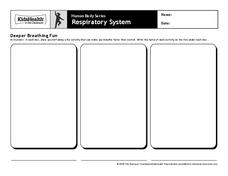 Handout: Respiratory System (PreK to Grade 2) Worksheet