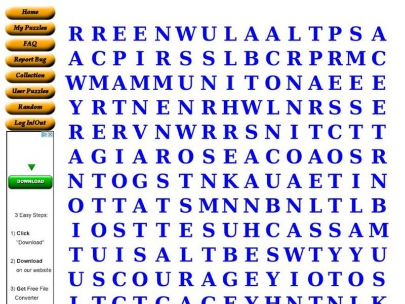 Revolutionary War Word Search Worksheet