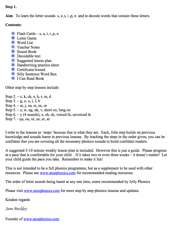 My Sound Book Lesson Plan