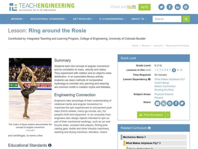 Ring Around the Rosie Lesson Plan