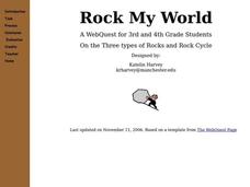 Rock My World Lesson Plan
