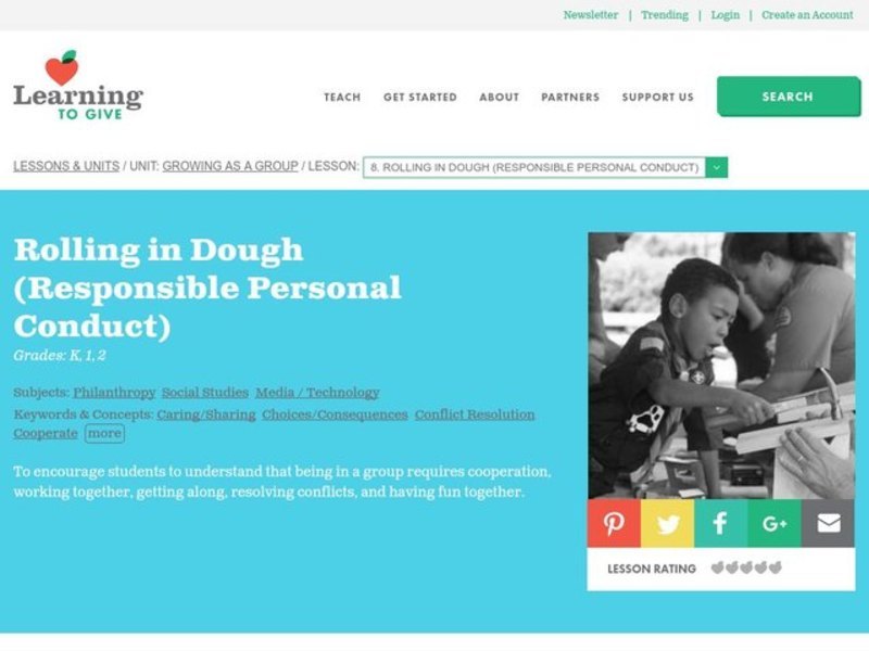 Rolling in Dough Lesson Plan