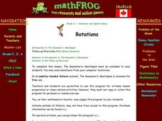 Rotations Lesson Plan