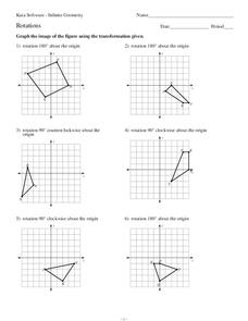 Rotations Worksheet