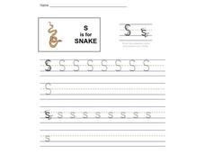 S is for Snake Interactive