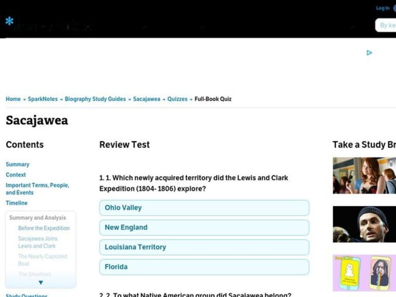 Sacajawea Interactive