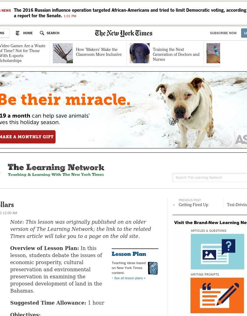 Sand Dollars Lesson Plan