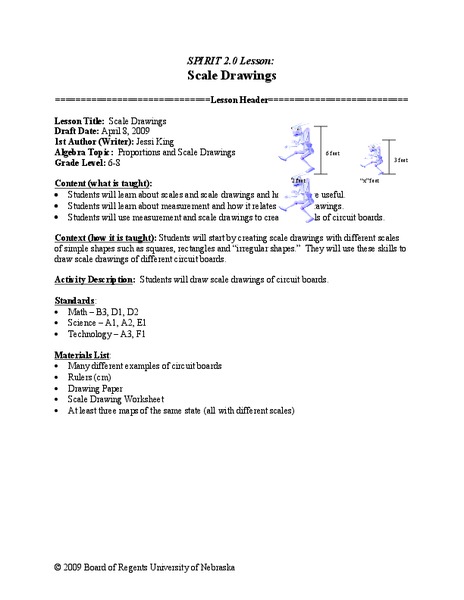 Scale Drawings Lesson Plan