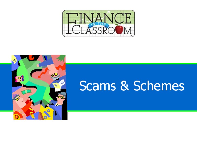 Scams and Schemes PPT