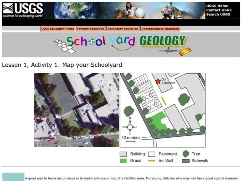Schoolyard Geology Lesson Plan