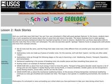 Schoolyard Geology Lesson Plan