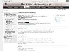 Sculpting a Modern Hero Lesson Plan