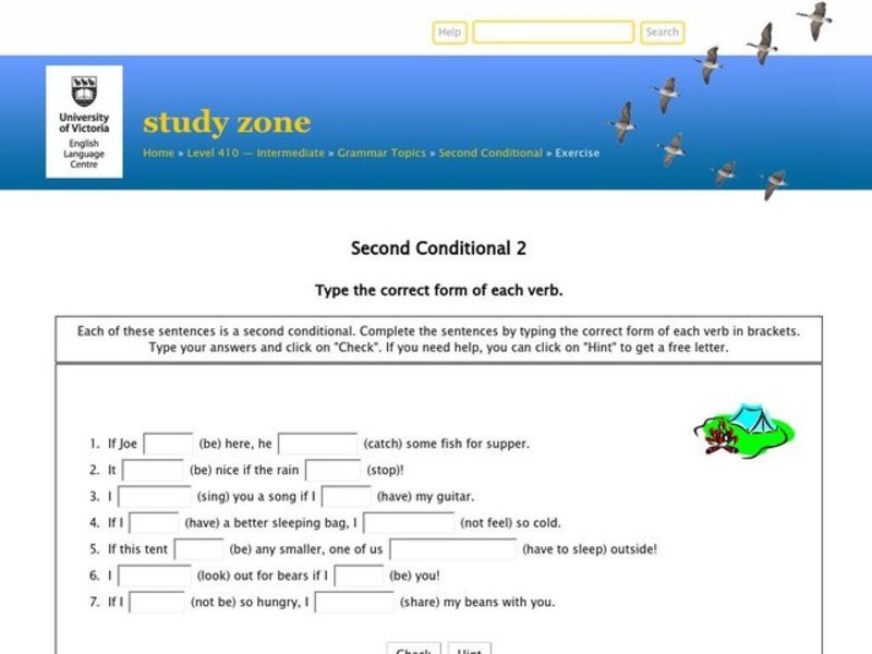 Second Conditional Interactive