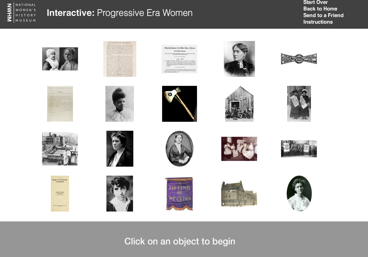 Progressive Era Women Interactive