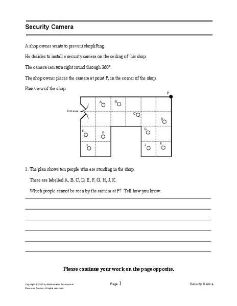 Security Camera Assessment