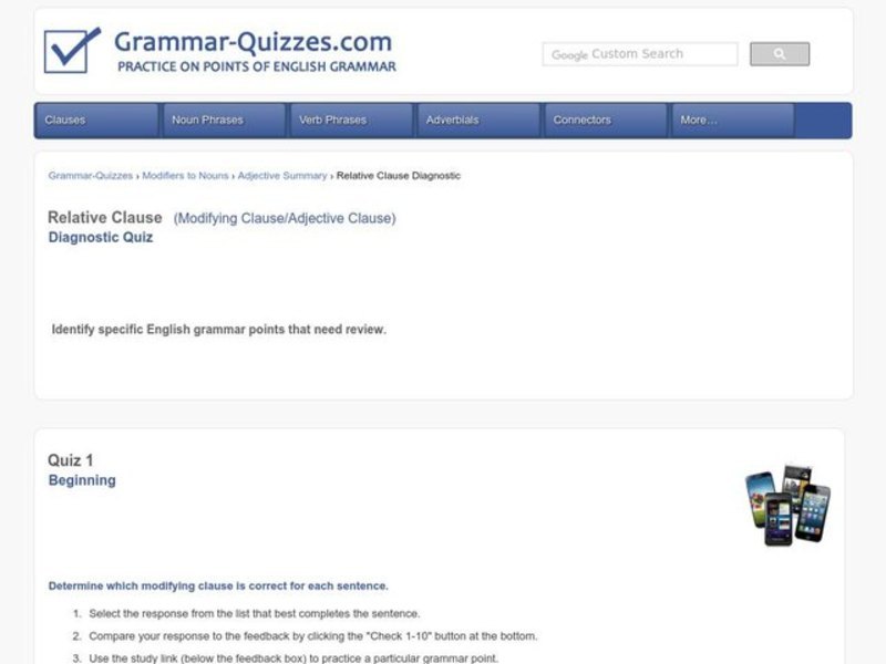 Adjective Clauses Interactive