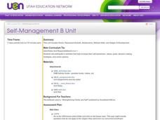 Self-Management Lesson Plan