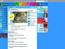 Sequencing Lesson Plan