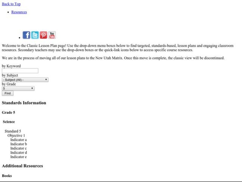 Rock, Paper, Scissors Lesson Plan