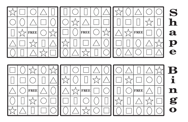 Shape Bingo Learning