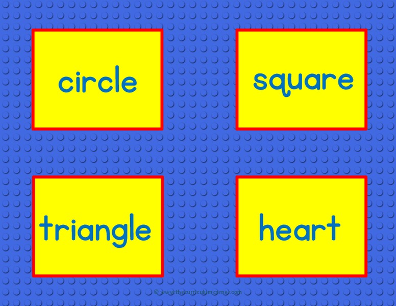 Shape Cards Printables