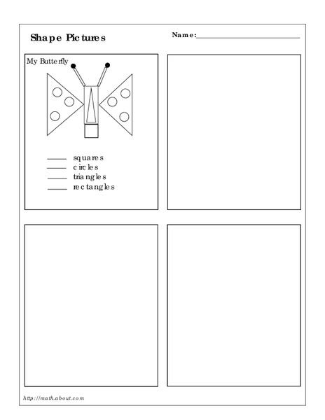 Shape Pictures Worksheet