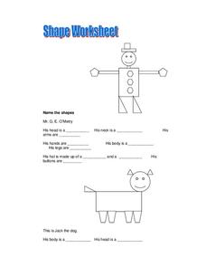 Shape Worksheet Worksheet