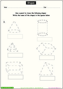 Shapes Worksheet