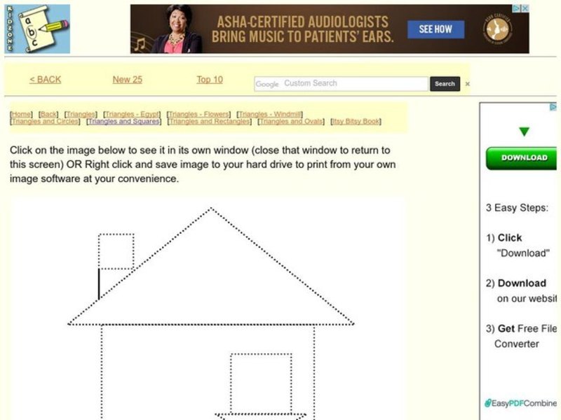 Shapes and Colors Worksheet