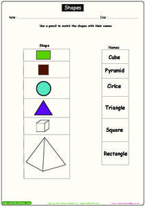 Shapes Worksheet