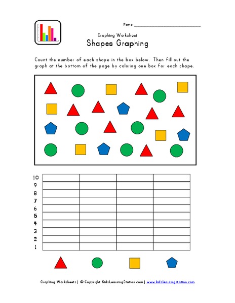 Shapes Graphing Worksheet