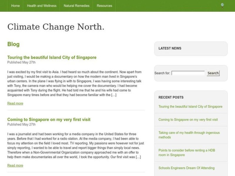 Shorts in January? Is Climate Change Good for Us? Lesson Plan