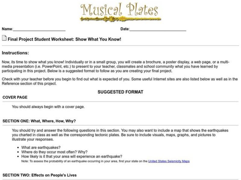 Show What You Know! Interactive