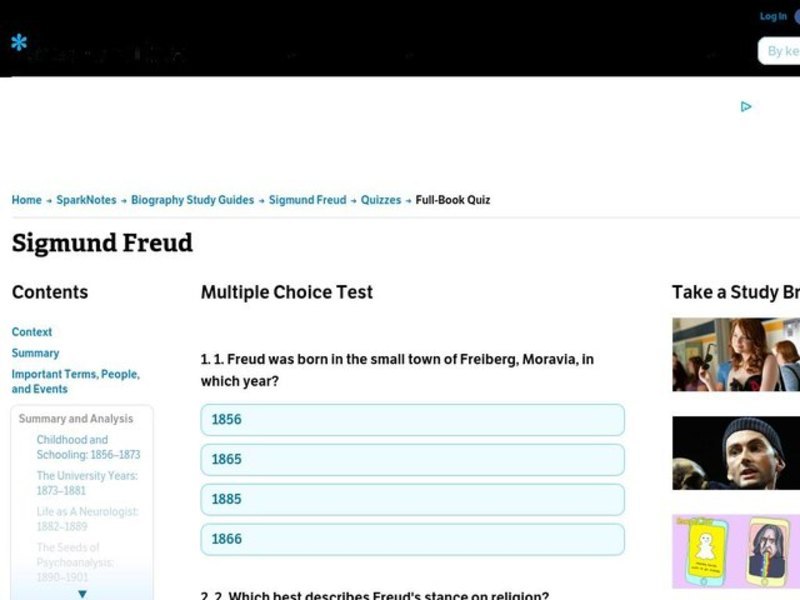 Sigmund Freud Interactive