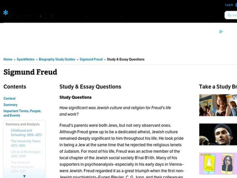 Sigmund Freud Interactive