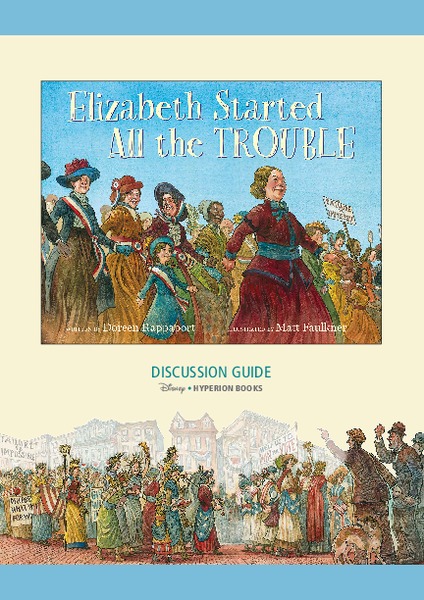 Elizabeth Started All the Trouble Lesson Plan