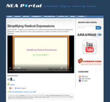 Simplifying Radical Expressions Instructional Video