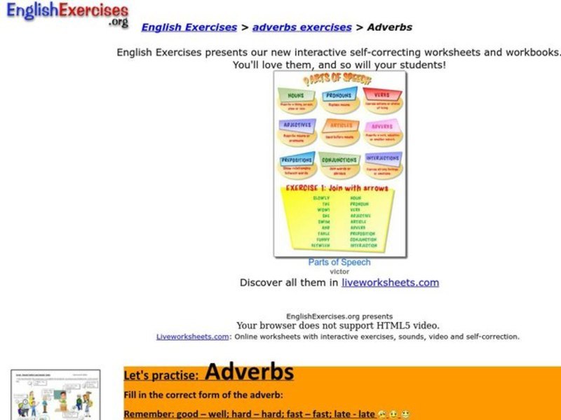 Adverbs Interactive