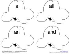 Site Words Worksheet