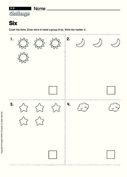 Six Worksheet