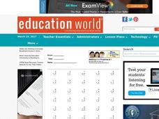 Single Digit Addition Lesson Plan