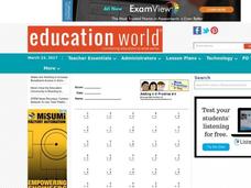 Single Digit Addition Lesson Plan