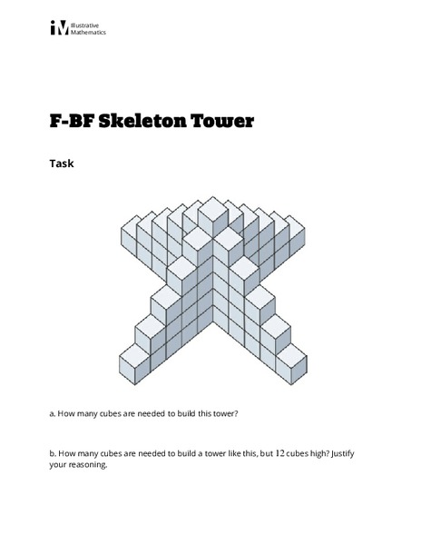 Skeleton Tower Lesson Plan