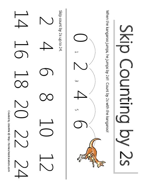 Skip Counting Handout