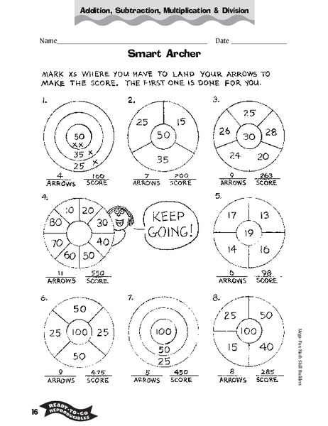 Smart Archer Worksheet